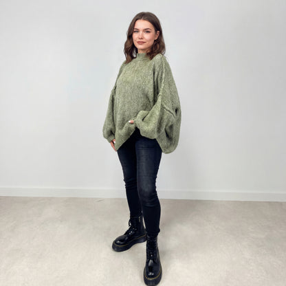 Lielgabarīta džemperis