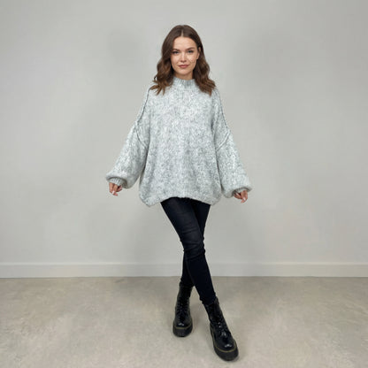 Lielgabarīta džemperis