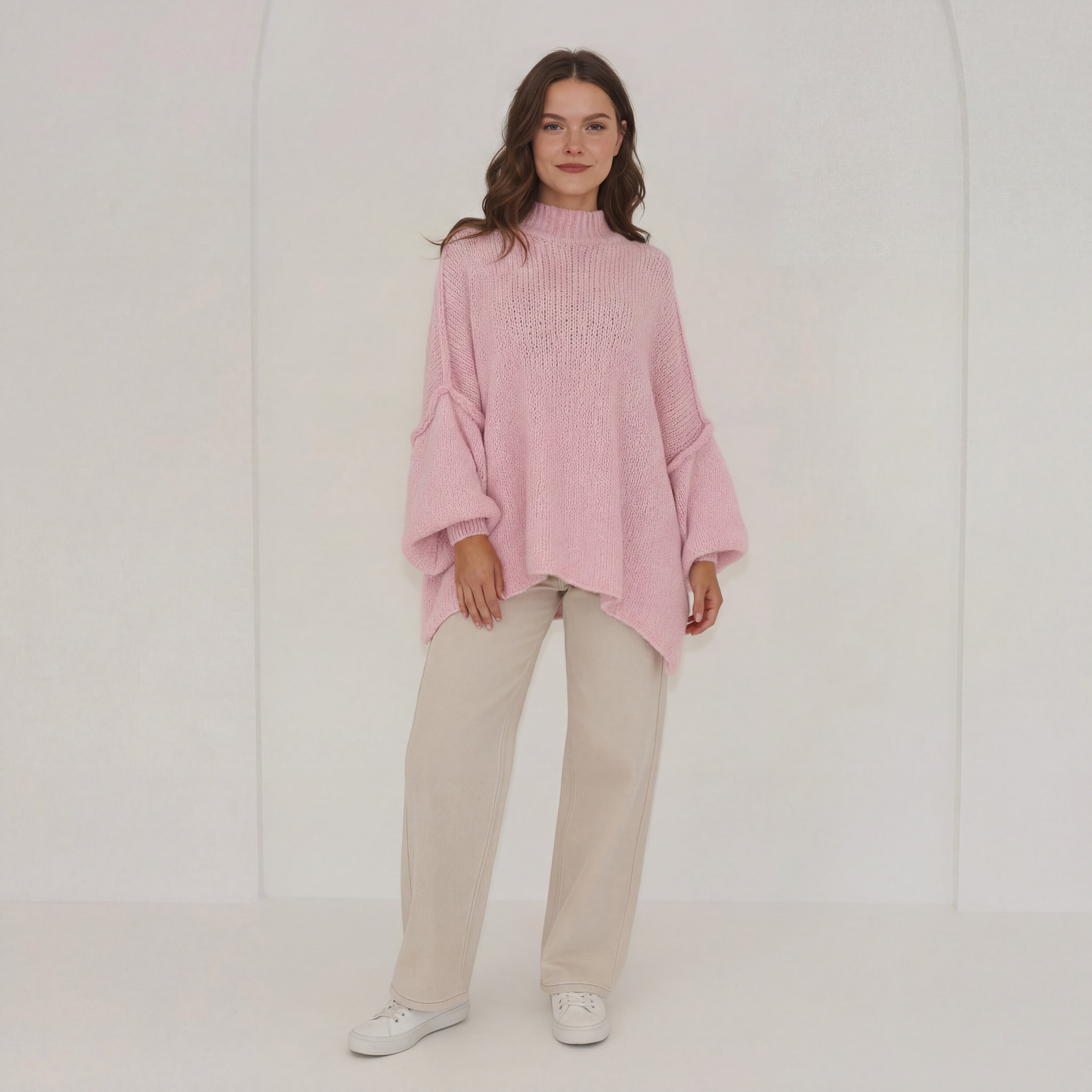 Lielgabarīta džemperis