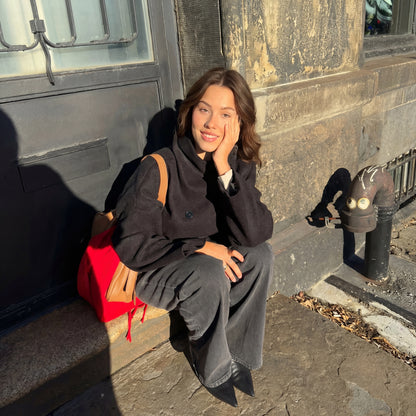 Clarissa jaka ar stāvapkakli