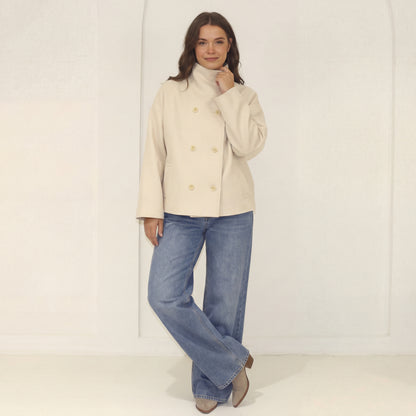 Clarissa jaka ar stāvapkakli