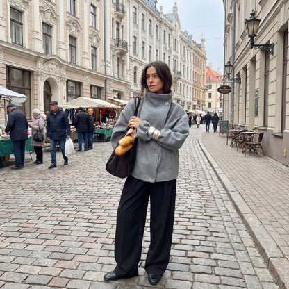 Clarissa jaka ar stāvapkakli