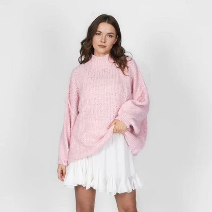 Cirtaini lielizmēra džemperi ikdienas, mājīgi