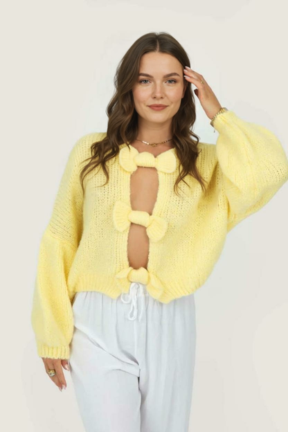 Twist & Bow – divpusējs džemperis