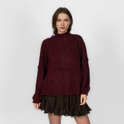 Cirtaini lielizmēra džemperi ikdienas, mājīgi