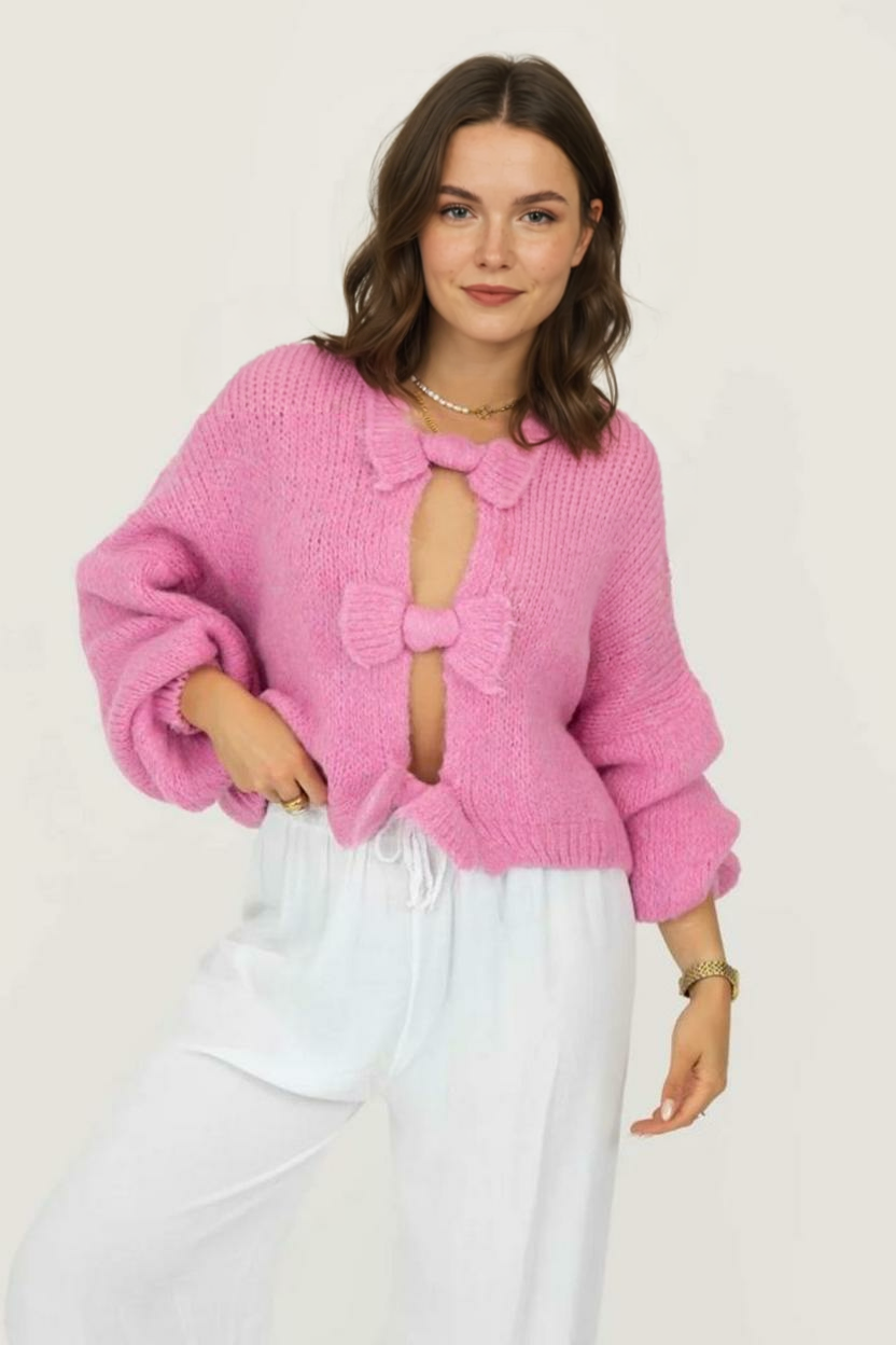 Twist & Bow – divpusējs džemperis