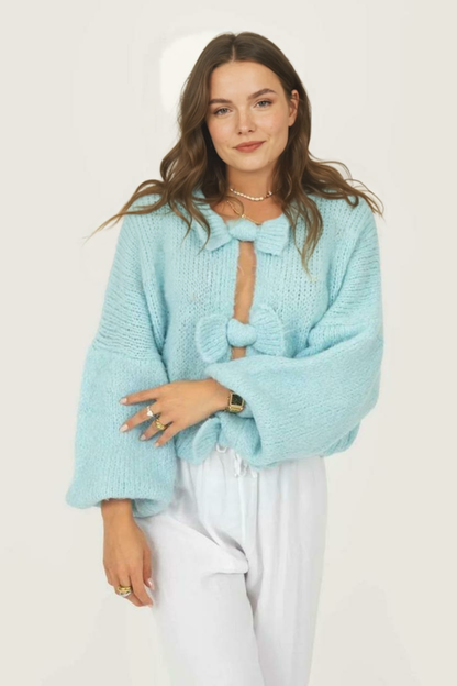 Twist & Bow – divpusējs džemperis