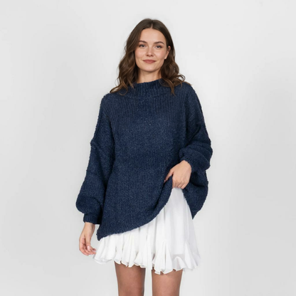 Cirtaini lielizmēra džemperi ikdienas, mājīgi