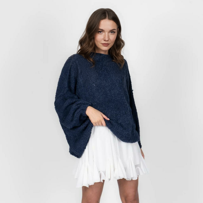 Cirtaini lielizmēra džemperi ikdienas, mājīgi