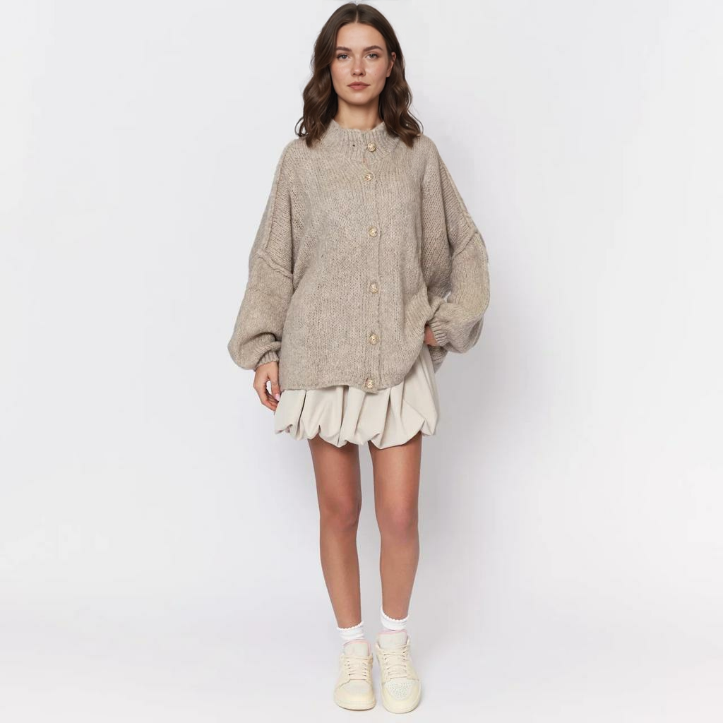 Ierobežota komplekta oversized kardigan CozyGlam & Rock Summer