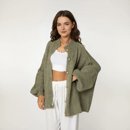 Ierobežota komplekta oversized kardigan CozyGlam & Rock Summer