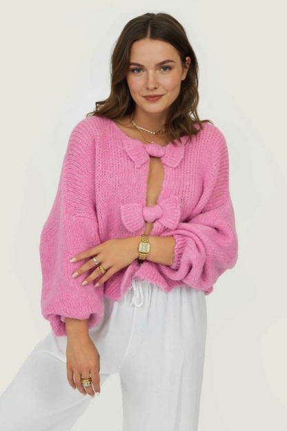 Twist & Bow – divpusējs džemperis