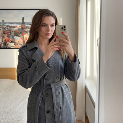 Alicijas rudens ziemas mētelis