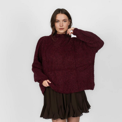 Cirtaini lielizmēra džemperi ikdienas, mājīgi