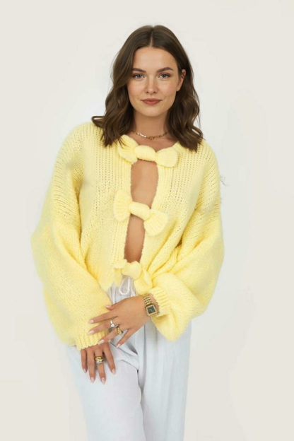 Twist & Bow – divpusējs džemperis